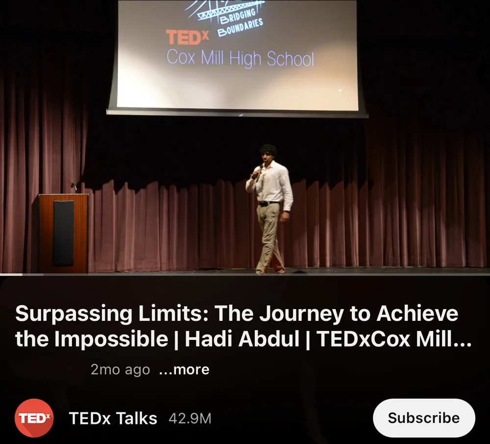 Presenting at TEDx